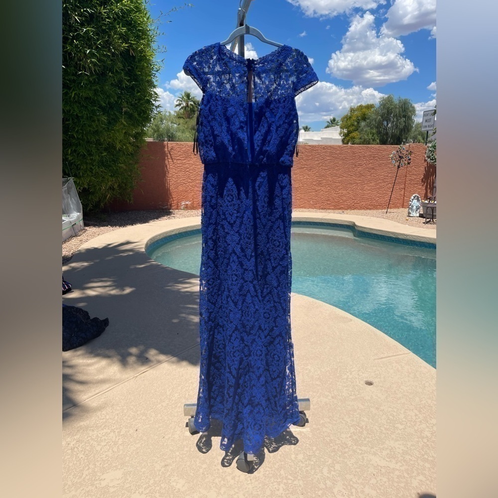 TADASHI SHOJI CORDED EMBROIDERED LACE BLOUSON - Picture 11 of 12